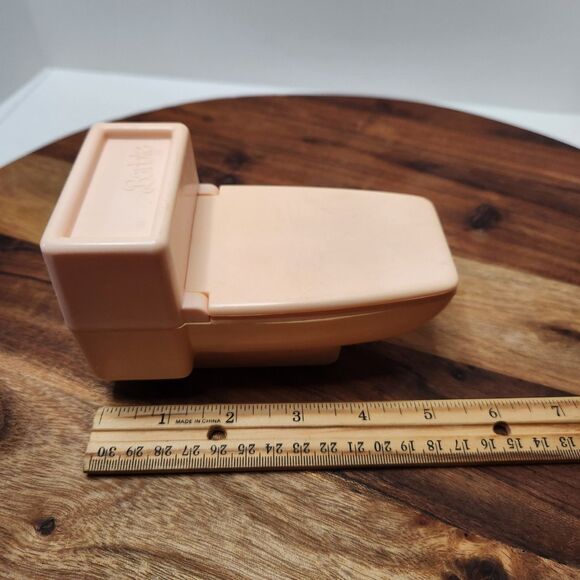 1979 Mattel Barbie Dream House Toilet – Vintage Pink Bathroom Accessory - Picture 11 of 11